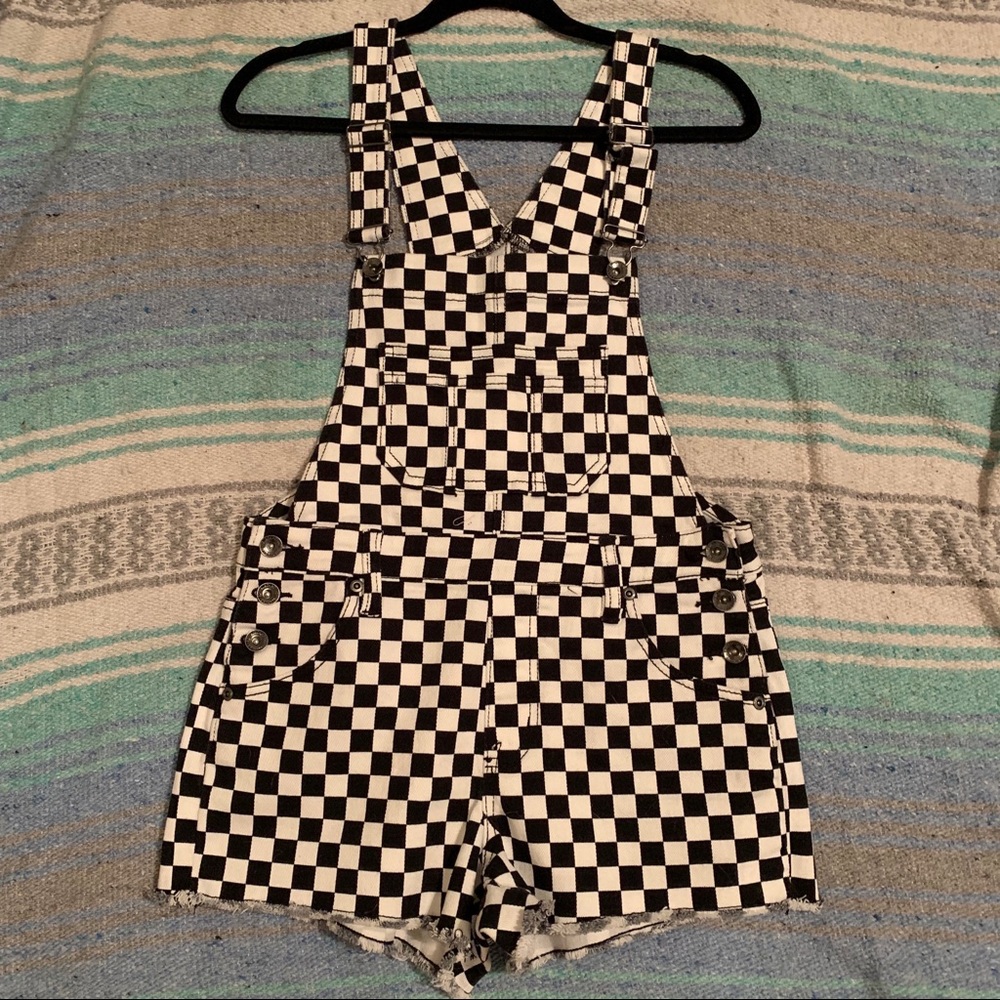 Overall Shorts